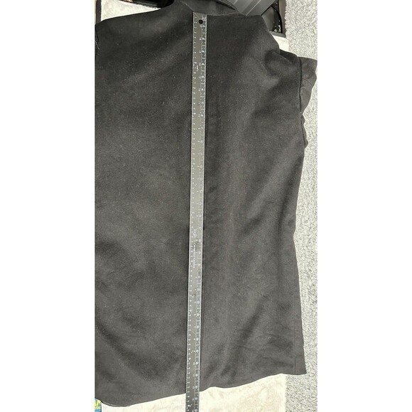 Loro Piana Saks Fifth Ave  Made Italy Black Cashmere Virgin Wool  Jacket 54/44 - Picture 6 of 11